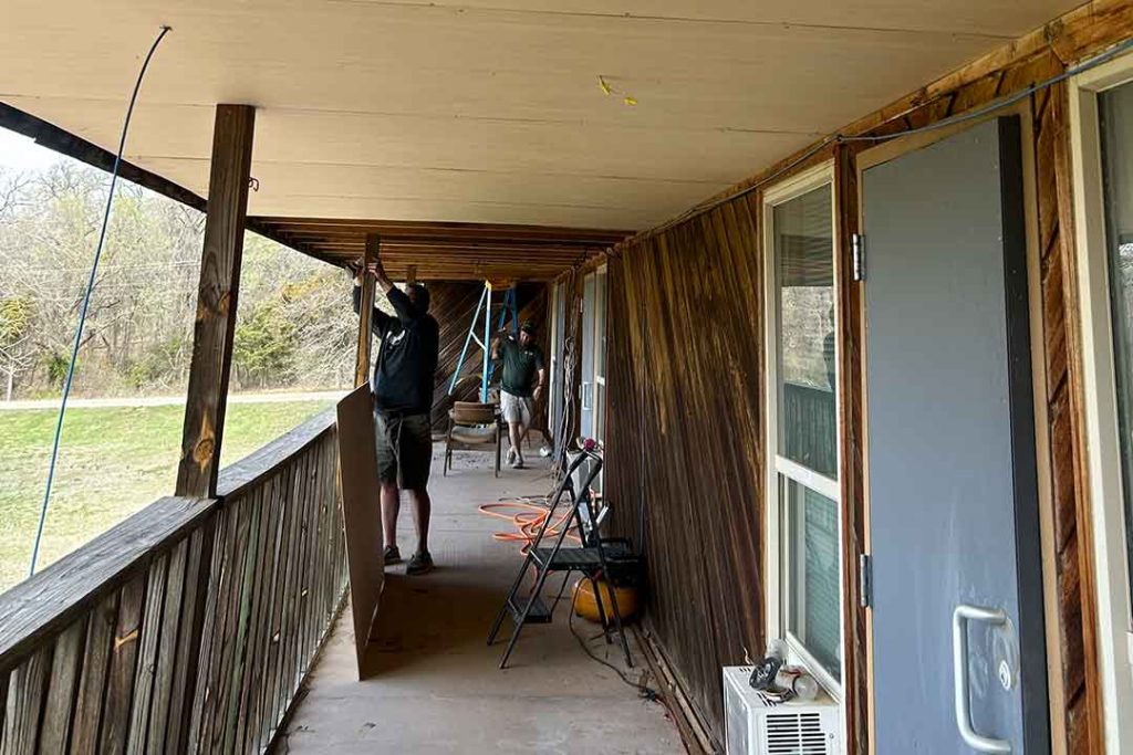 Waste removal by Wildlife X team oklahoma city